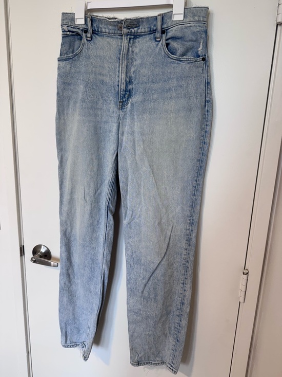 Abercrombie & Fitch Denim - Abercrombie & Fitch Light Blue Straight-Leg Women's Jeans